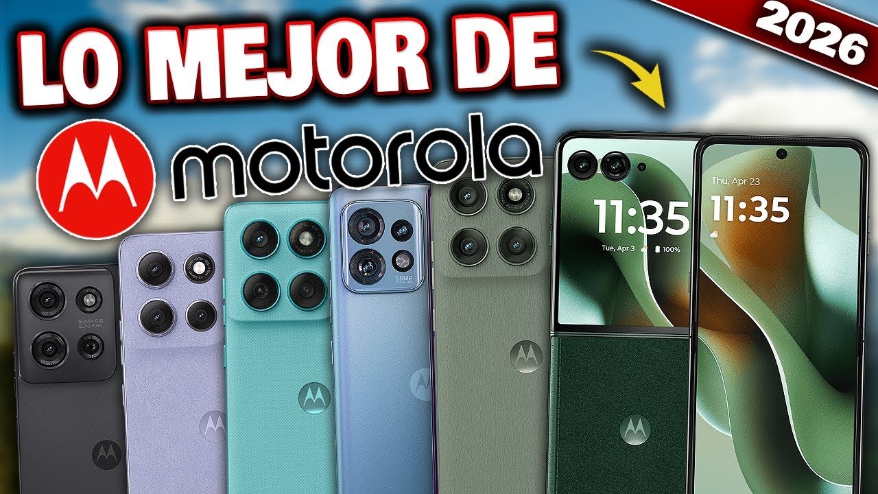 LOS MEJORES CELULARES MOTOROLA PARA COMPRAR EN 2026 🤠