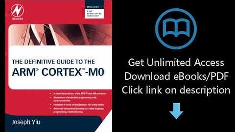 Download The Definitive Guide to the ARM Cortex-M0 PDF