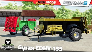 FS22 | Gyrax EDHV 155 (by BlackSheep Modding) - Farming Simulator 22 New Mods Review 2K60