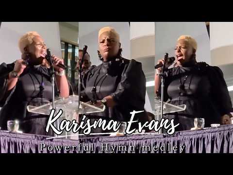 Karisma Evans - sings anointed worship medley