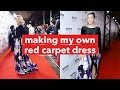 GRWM: DIY Red Carpet Dress in a day | WITHWENDY