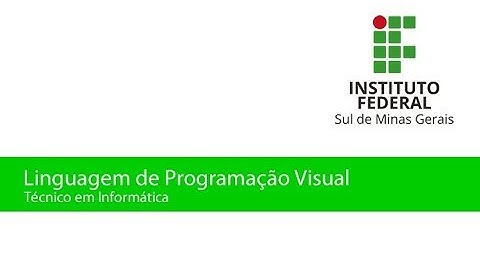 Aula 15 -  Programação Visual (Layout de formulário)