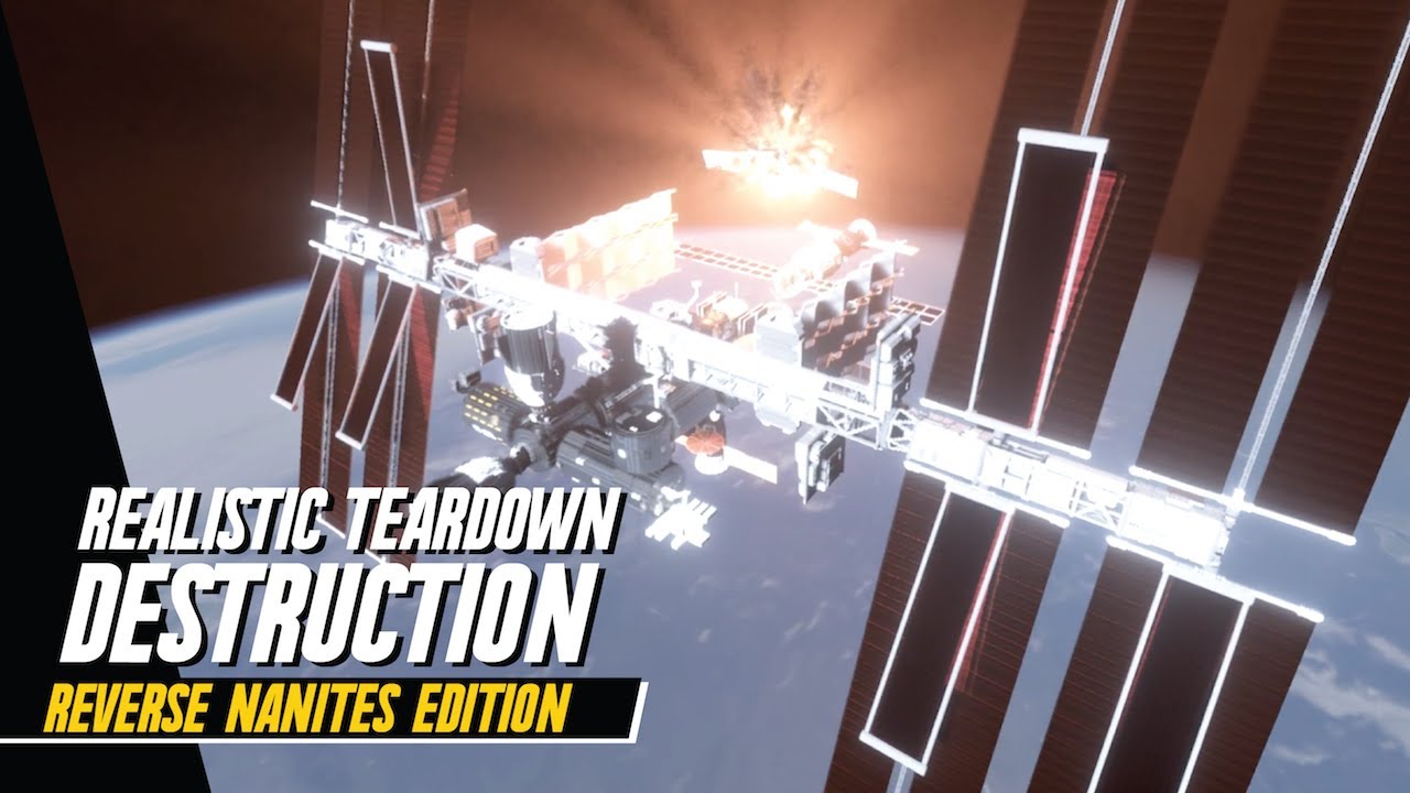 Realistic Teardown Destruction | REVERSE Nanites Edition