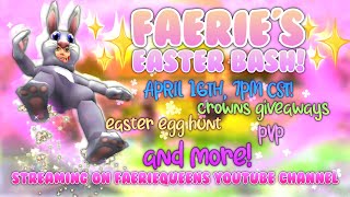 🔴Wizard101 LIVE: EASTER PARTY!!! GIVEAWAYS, PVP, EGG HUNT, AND MORE!