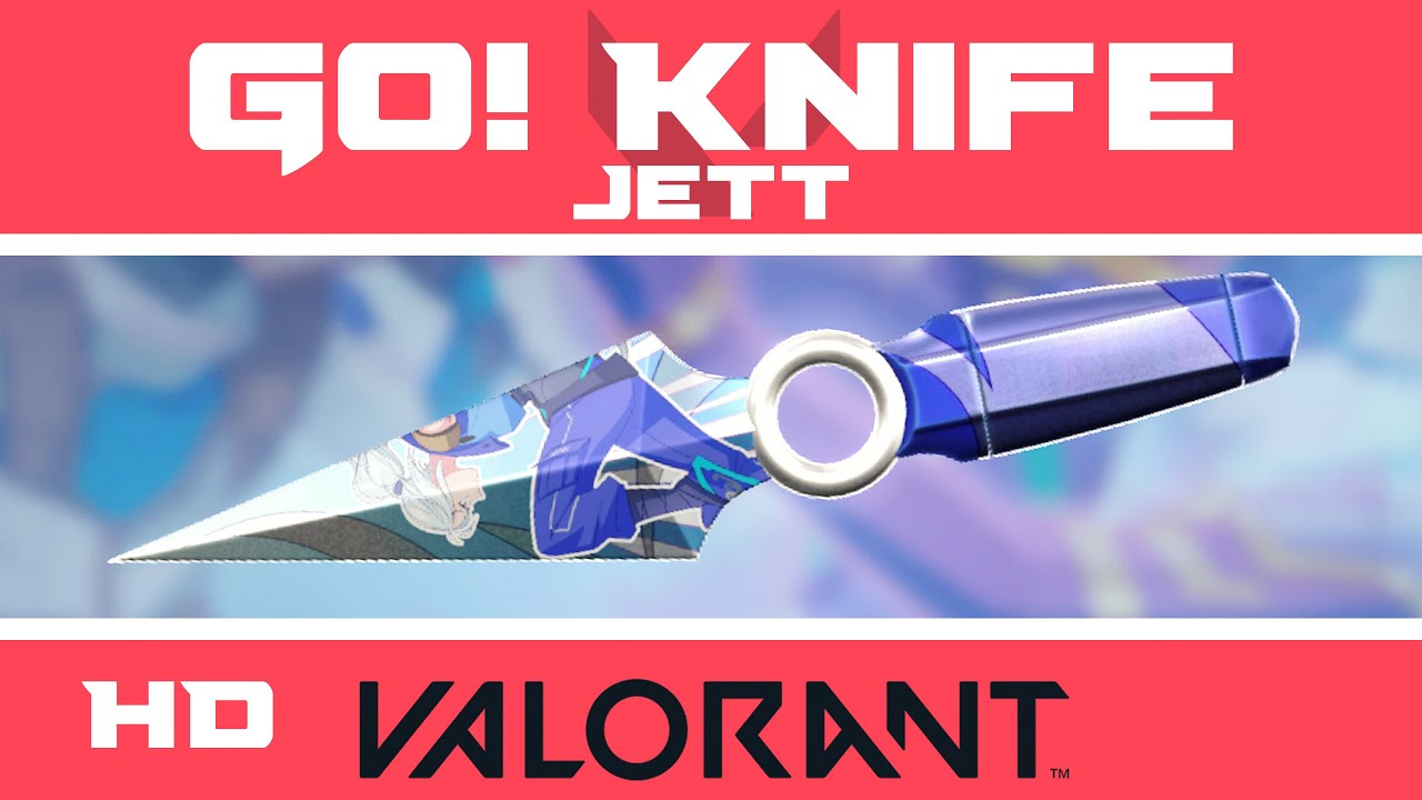 Go Jett Knife Valorant Knife ... 