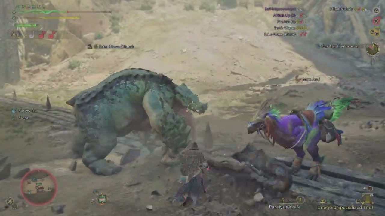 MH Wilds Arena Chatacabra Hunting Horn 2:45