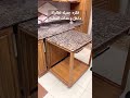 فكره جميله طاوله داخل وحدات تخزين المطبخ ديكور تشطيبات Decor Decoration Kitchen تشطيبات داخليه
