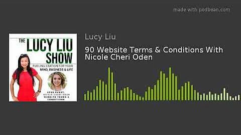 90 Website Terms & Conditions With Nicole Cheri Oden