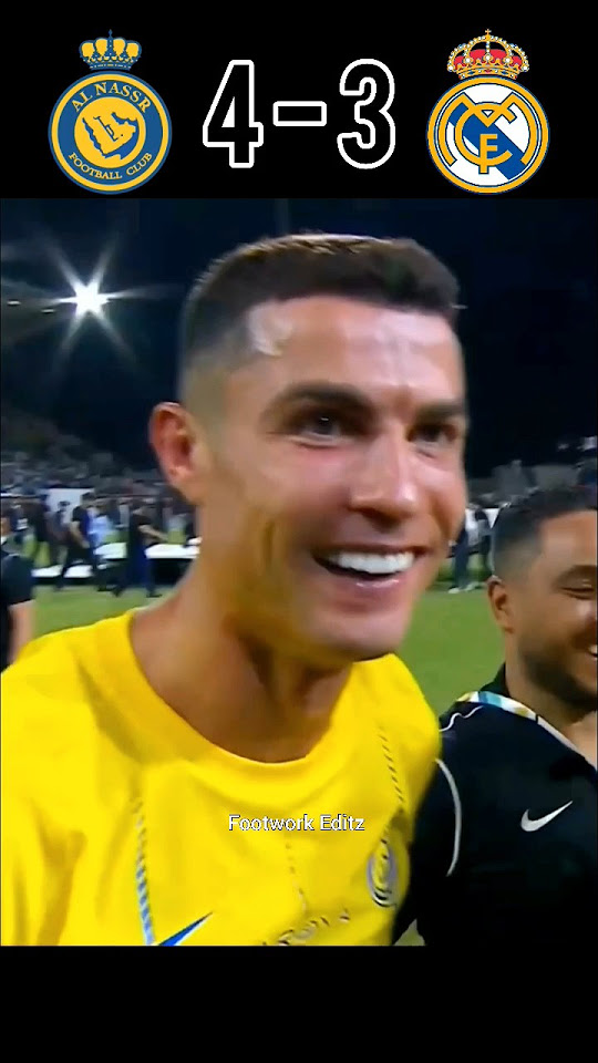 Al Nassr vs Real Madrid 2024 friendly match penalty shootout shorts football ronaldo YouTube