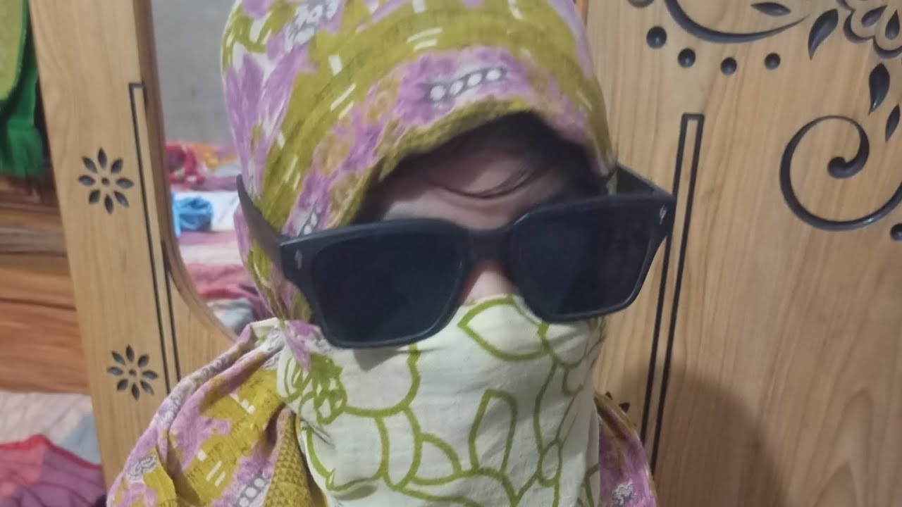 মেয়ে মাঝে মাঝে বহুরুপি সাজে🤗🥸