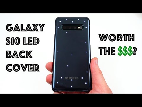 Galaxy S10 Official Samsung LED Back Cover: Watch Before Buying! Galaxy S10 Official Samsung LED Back Cover: Watch Before Buying!