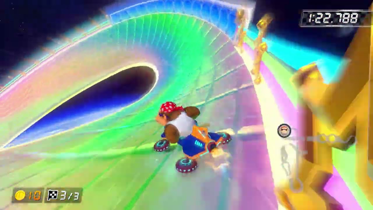Wii Rainbow Road [200cc] - 
