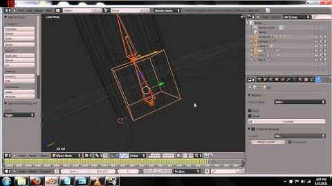 Blender 2.5 Animating a Hat with Physics Tutorial Part 2