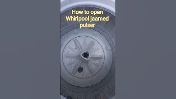 How to open jammed Whirlpool pulsator | telugu | Whirlpool washing machine repair | sabadventure