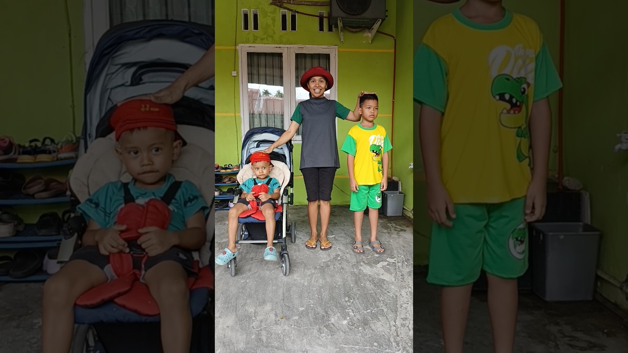 Ukur Tinggi Kakak dan Adik⁉️Waduh hilang‼️
