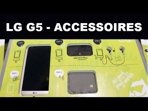 LG G5 : accessoires et modules - MWC 2016