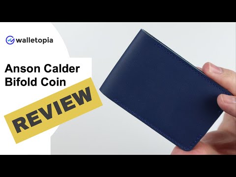 Anson Calder Bifold Coin Wallet Craziness!
