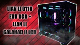 NEW LIAN LI O11D EVO RGB + LIAN LI GALAHAD II LCD | 3070TI | PC BUILD