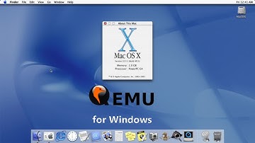 How to install Mac OS X 10.0 Cheetah in Qemu