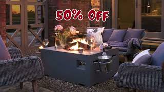 Voorjaarssale Bij Terrashaardshop.be 50% Korting Op Vuurschalen En Vuurtafels