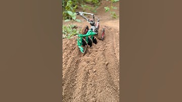 RC Tractor Plowing, #shorts #diy