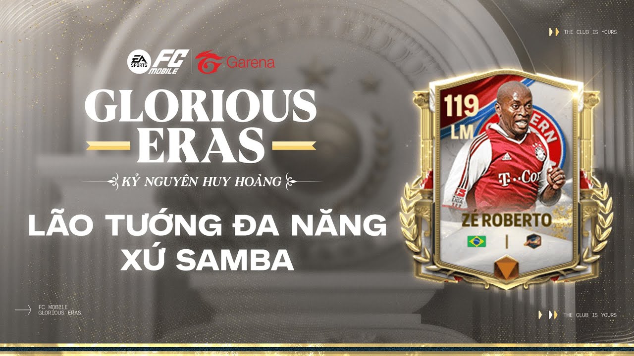 GLORIOUS ERAS | ZÉ ROBERTO - LÃO TƯỚNG ĐA NĂNG XỨ SAMBA!