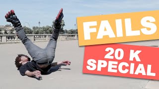 INLINE SKATING FAILS & FUNNY MOMENTS -20K Special!