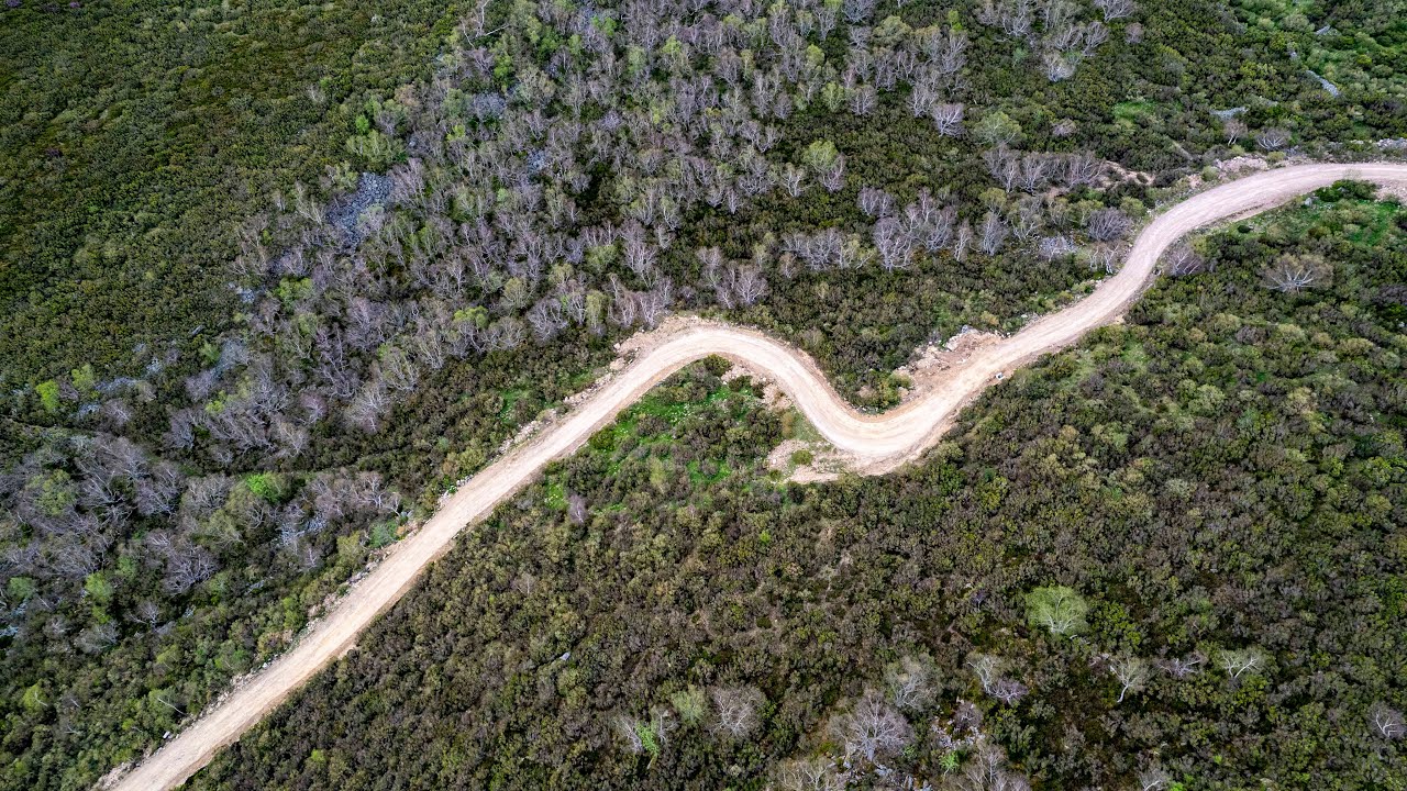 North of Spain from above. Mountains drone shots. Cantabria, Burgos y Palencia.