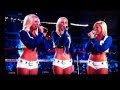 Dallas Cowboy Cheerleaders sing the National Anthem before Pacquiao vs Magarito fight.