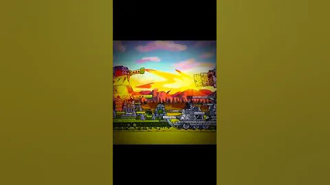 Moments before kv 44 use totem of undying☠️#gerand #hard batch #cartoons_about_tanks #kv44 #shorts