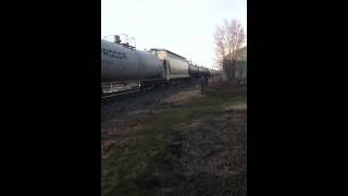 102 Local Running Wrong Main Westbound Streator Illinois