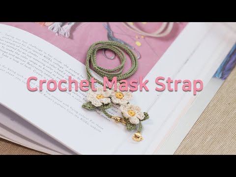 Mask strap 마스크 스트랩 만들기/겹 사슬뜨기