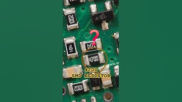 4700 SMD Resistor value #electricalengineering
