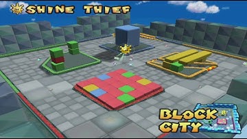 Mario Kart Double Dash: Shine Thief - Block City (4 Player)