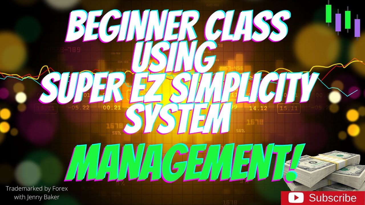 MANAGING Your Trades! Super EZ Simplicity System