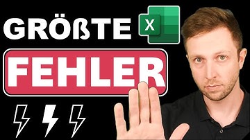 Deine 10 größten Excel FEHLER ⛔