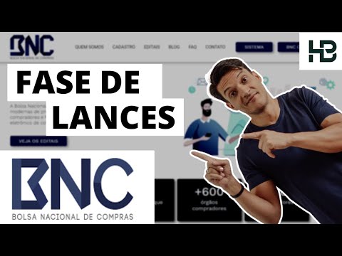 FASE DE LANCES NO PORTAL BNC #BNC #LICITACAO #BLL #BB