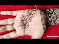 Floral mehndi beautiful floral mehndi design  how to draw cute floral henna shorts short