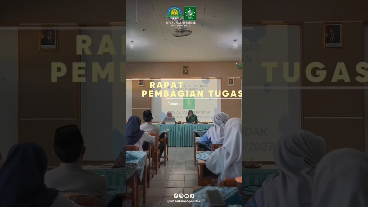 Rapat Pembagian Tugas Tahun Ajaran 2026/2027