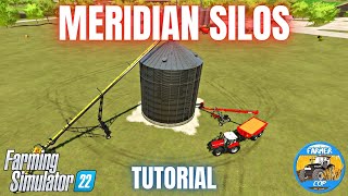 HOW TO USE THE MERIDIAN SILOS - Farming Simulator 22 screenshot 5
