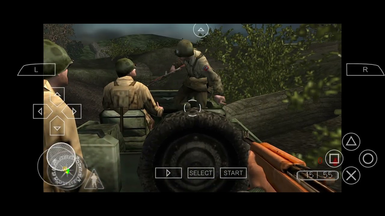 Call of dulty ps2 no célula 