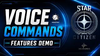 Star Citizen Voice Commands Demo - On My Mark, Pre-Launch & Take-Off