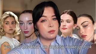 my unfussy elevated makeup look for when i want to look nice but am also just here for the vibe