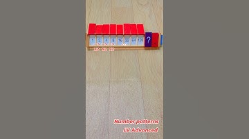 Number patterns LV.Advanced ep.2 #number #pattern #math #toys #education #games