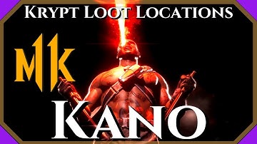 MK11 Krypt Kano Loot Locations - Guaranteed for Kano!