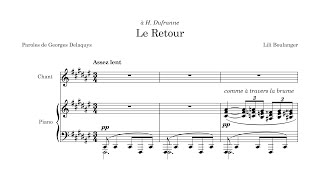 Lili Boulanger - Le Retour 1912