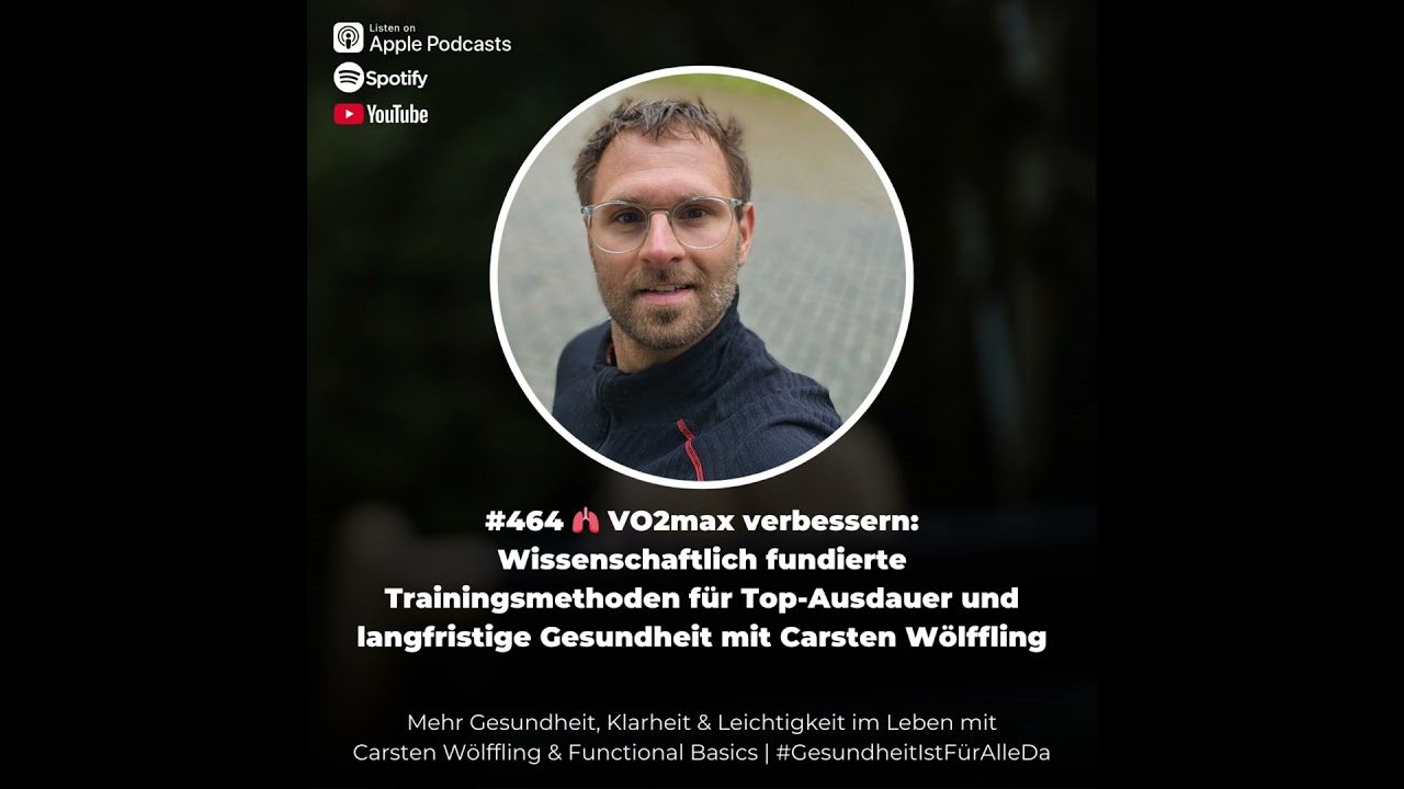 #464 🫁 VO2max verbessern: Wissenschaftlich fundierte Trainingsmethoden für Top-Ausdauer und langf...