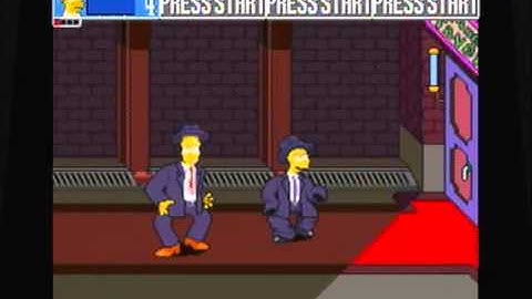 The Simpsons Arcade Game Part 2 - Homer