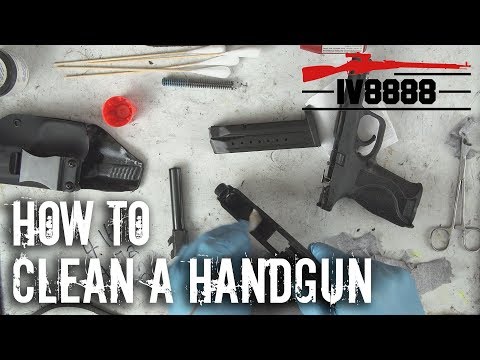 How to Clean a Handgun