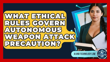 What Ethical Rules Govern Autonomous Weapon Attack Precaution? - AI and Technology Law